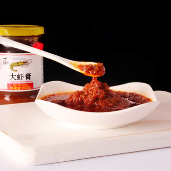 泰国大虾膏 虾头油鲜虾酱大虾酱 200g冬阴功汤料炒空心菜
