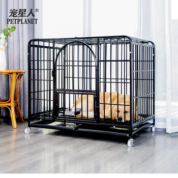 宠星人(petpianer)全方管加固防咬狗笼狗笼子大型犬中型犬金毛哈士奇