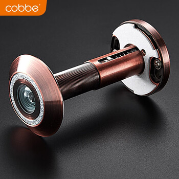卡贝(cobbe)猫眼防盗门镜家用防撬防拆通用老式猫眼