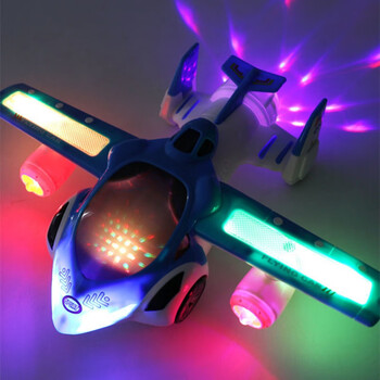 儿童电动变形玩具车灯光音乐直升飞机汽车飞机模型男孩玩具5岁6岁 万