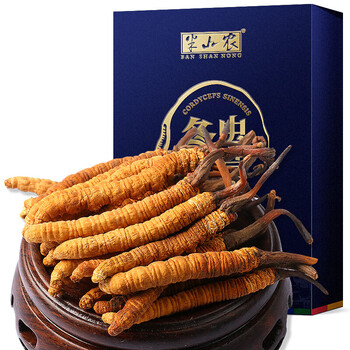 北京同仁堂(trt)冬虫夏草 西藏那曲虫草5g礼盒装 送礼滋补品