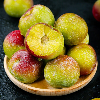 青红脆李 四川脆李子新鲜水果半边红脱骨李子脆甜红李整箱 2斤