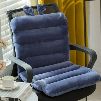 织绣情 坐垫办公室久坐屁垫座垫子学生椅子垫靠背一体冬季加厚办公椅