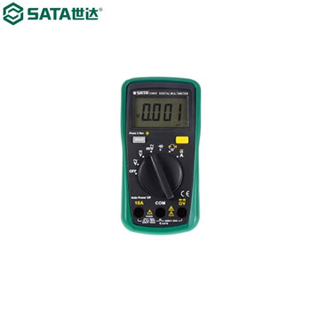 世达(sata)03005 数字万用表掌上型多用表自动量程带背光仪器仪表