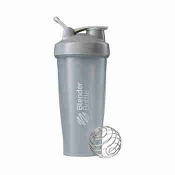美国Blender Bottle摇摇杯CLASSIC V1 28oz系列运动健身蛋白粉摇瓶 塑料杯 经典款V1 28oz - 灰色