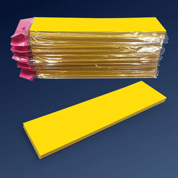 宸学文具 文具写符用纸黄表纸红表纸27*7黄纸红纸长条空白不渗墨可