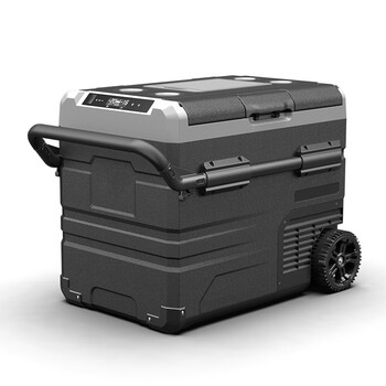 冰虎车载冰箱tww45压缩机制冷分区冷冻冷藏双温双控12v24v货车家用