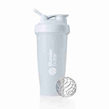 美国Blender Bottle摇摇杯CLASSIC V1 28oz系列运动健身蛋白粉摇瓶 塑料杯 经典款V1 28oz - 白色