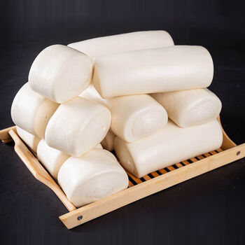 山东纯手工老面方馒头呛面千层杠子馍馍原味枕头馍早餐大饽饽面食锦祥