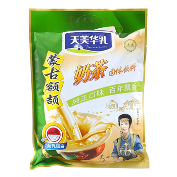天美华乳 咸味奶茶400g 健康饮品 含30g升级乳蛋白 内蒙古特产独立