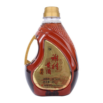 谢村桥牌谢村桥牌陕西汉中洋县谢村黄酒桶装2升11度半甜型手工冬酿