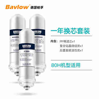 BAVLOW帕孚净水器80M B05专用原装替换滤芯 80H（一年更换）滤芯