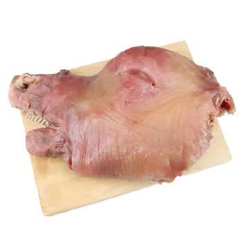 郎纳新威 熟牛头肉农家散养黄牛肉带皮原味牛脸肉半成品 1斤装