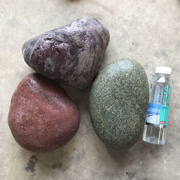 青意萱鹅卵石石头大块天然鹅卵石石头铺路石子园艺布景石鱼缸雨花石鹅