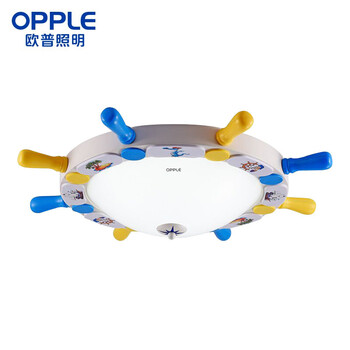 欧普 led卧室灯卡通轮船舵造型吸顶灯 mx630-d0.
