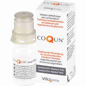 Visu维速COQUN辅酶Q10抗高眼压青光眼无防腐剂滴眼液