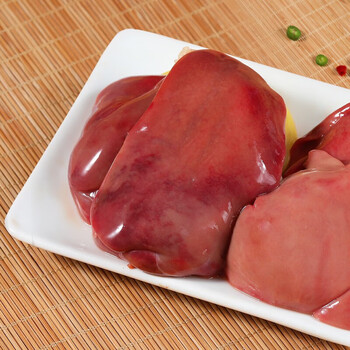 妙优可 鸡肝新鲜生鲜鸡内脏冷冻肉营养丰富烧烤卤制食材 2斤