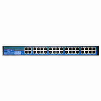 ZLAN【ZLAN】工业级机架式32路串口服务器32口RS232/485/422转以太网ZLAN5W12 485转以太网（配好32只RJ45转485端子）