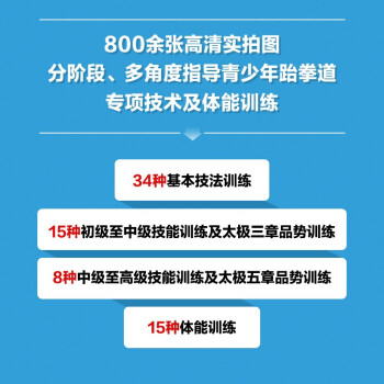 青少年跆拳道运动从入门到精通 全彩图解视频学习版