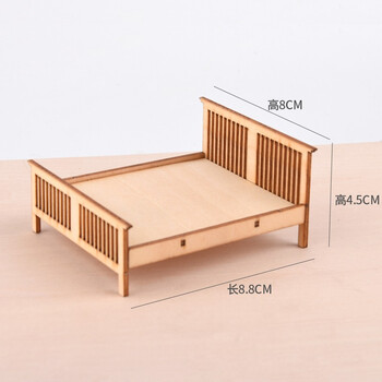 diev卧室全实木家具黑胡桃木床真皮软靠背床胡桃木实木床1.