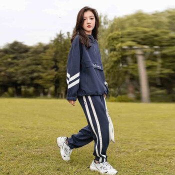 秋装休闲两件套大童女装韩版时尚洋气9春秋款12初中生女孩衣服17岁