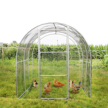 户外养鸡棚大型鸡笼子家用鸡舍养鸡鸡棚养殖棚鸟笼围栏鸡鸭棚鸽笼搭建