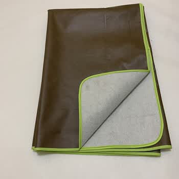 婴儿床上油布防水布床单家用铺炕软皮革沙发可洗老人隔尿垫夏成人 棕