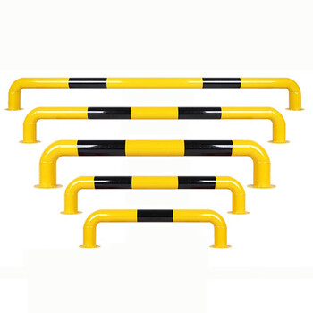 钢管u型挡车杆防撞护栏加厚车间m型防护栏停车场商场挡车杆人车隔离