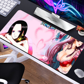 动漫海贼王鼠标垫超大号键盘垫路飞罗宾娜美乔巴艾斯鼠标垫 爱心女帝