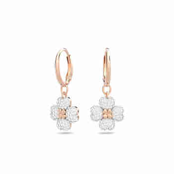 施华洛世奇（SWAROVSKI）【品牌直供】四叶草耳环女 女士耳环生日礼物 5636517