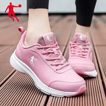 乔丹女鞋运动鞋2023春季新款网面透气减震轻便跑步鞋子时尚运休闲鞋女