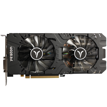 盈通(yeston) rx580-2048sp 4g d5 大地之神 1284mhz/7ghz 4gb/256bit