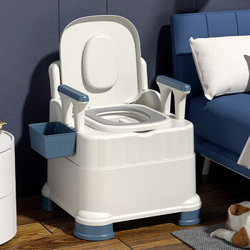 蒂喜梦老人坐便椅移动马桶卧室用老年人坐便器房间用马桶病人护理便携