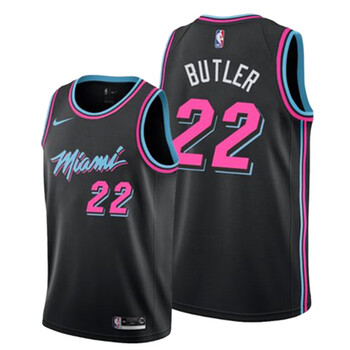 nba23新赛季热火队22号巴特勒球衣城市版75周年希罗韦德男女篮球