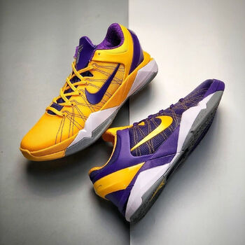 自主品牌真碳底科比7代奥运版篮球鞋黑黄 红白龙黑月kobe6 复活节zk7