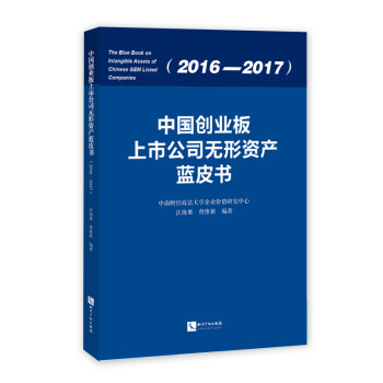 中国创业板上市公司无形资产蓝皮书（2016-2017）
