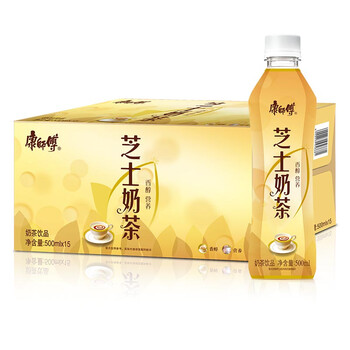 康师傅 康师傅 芝士奶茶500ml*15瓶整箱装 新品上市