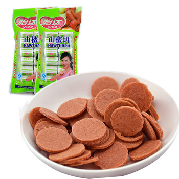 【京东超市】怡达 山楂饼雪梨味138g