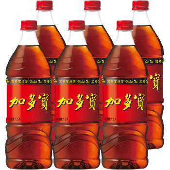 【京東超市】加多寶 飲料 涼茶pet1.5l*6瓶裝 整箱