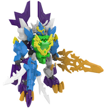 百逸动漫(baiyi)斗龙战士4 9寸重甲兽龙 加索兽龙