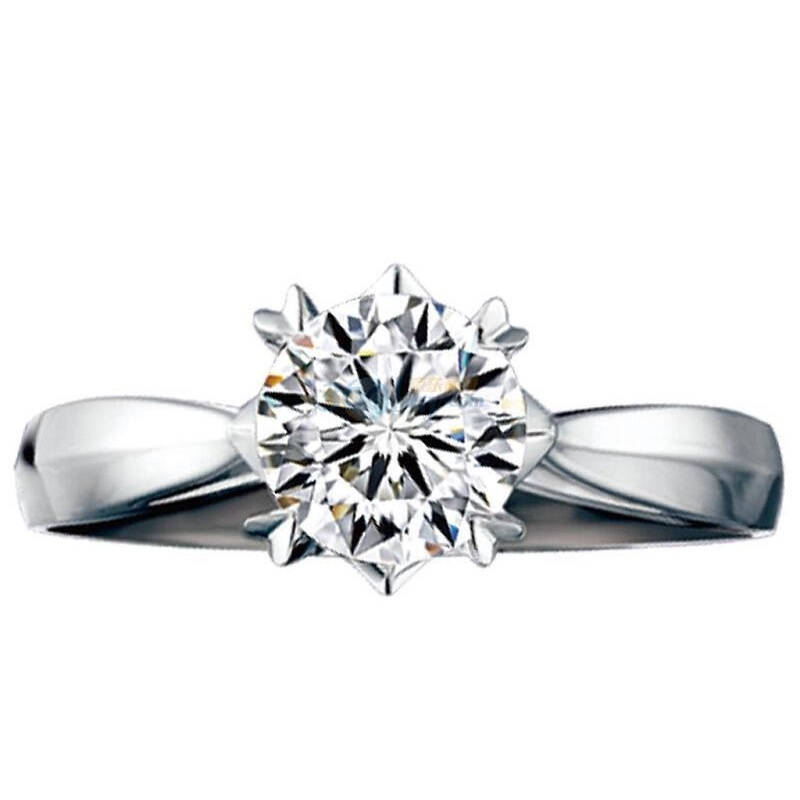 梦克拉 pt950钻戒情迷d(40分)16# 自营