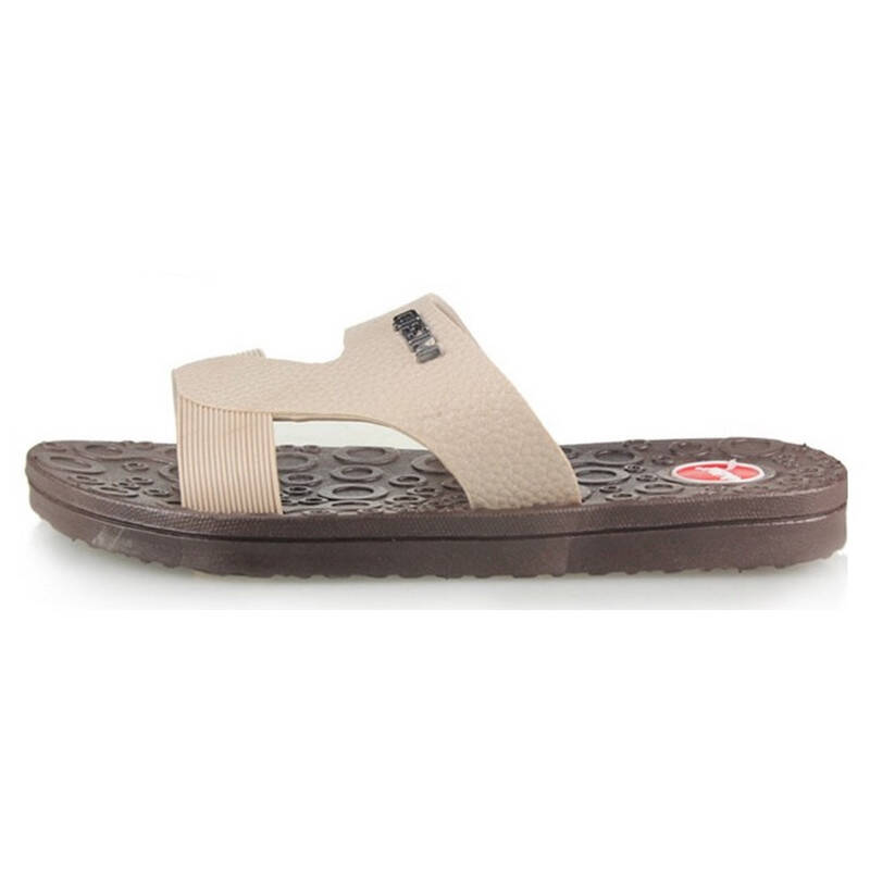 双星拖鞋jm1314男鞋 时尚夏季拖鞋 户外鞋青岛双星拖鞋jm1314 卡其 43