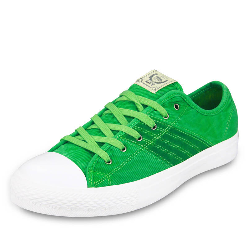 男鞋时尚潮流经典纯色鞋2013韩版英伦休闲帆布鞋子ut112093 浅绿色 43