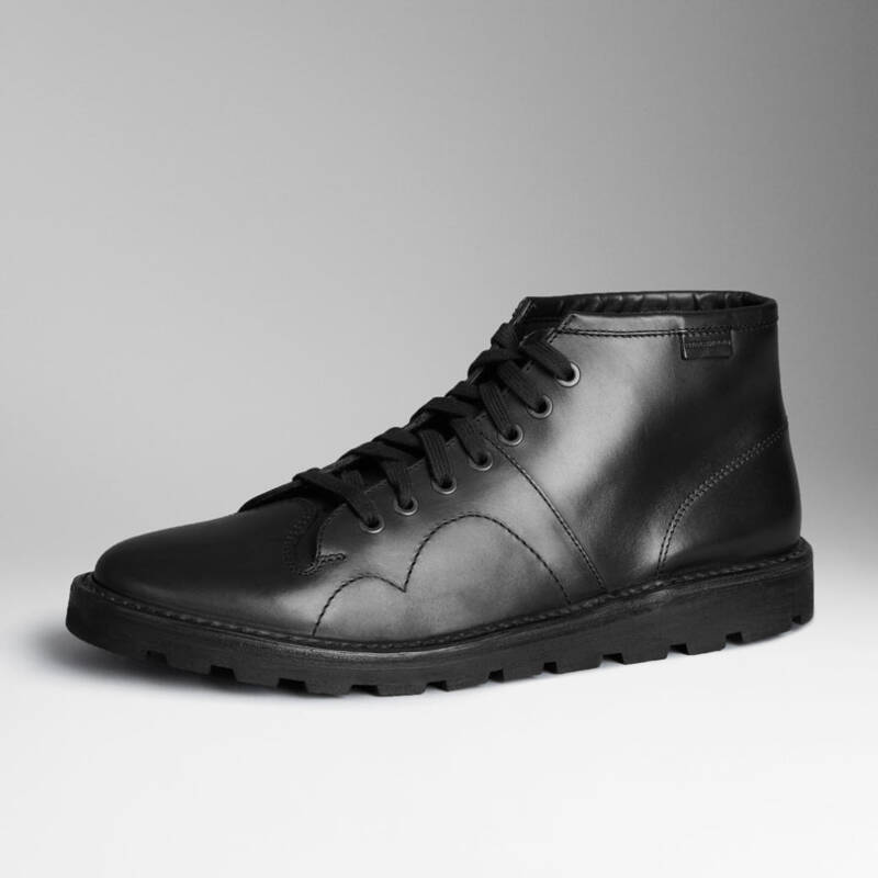 burberry /巴宝莉 秋冬新品 男士中邦皮鞋 真皮男鞋 38295641 黑色