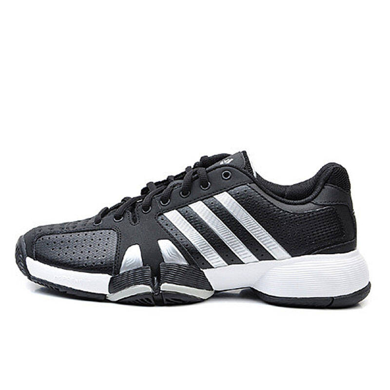 阿迪达斯adidas 2013新款男子运动防滑耐磨低帮网球鞋 g64796 黑 41