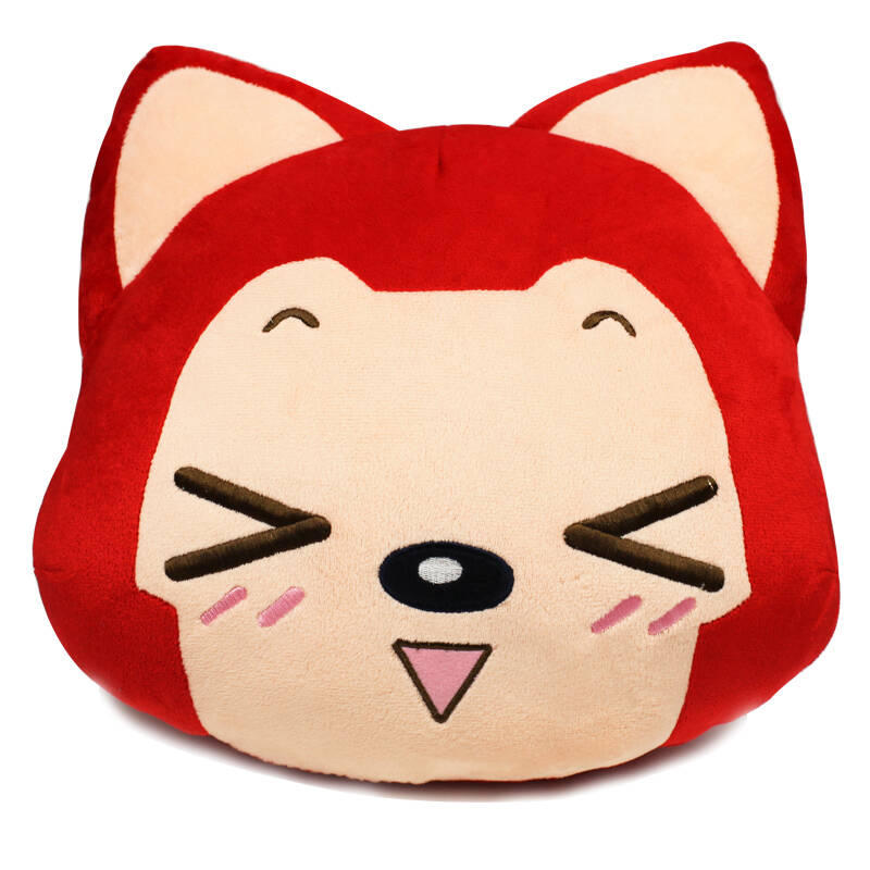 官方正品 阿狸ali表情抱枕靠枕4款毛绒玩具萌大公仔布娃娃 节日礼物