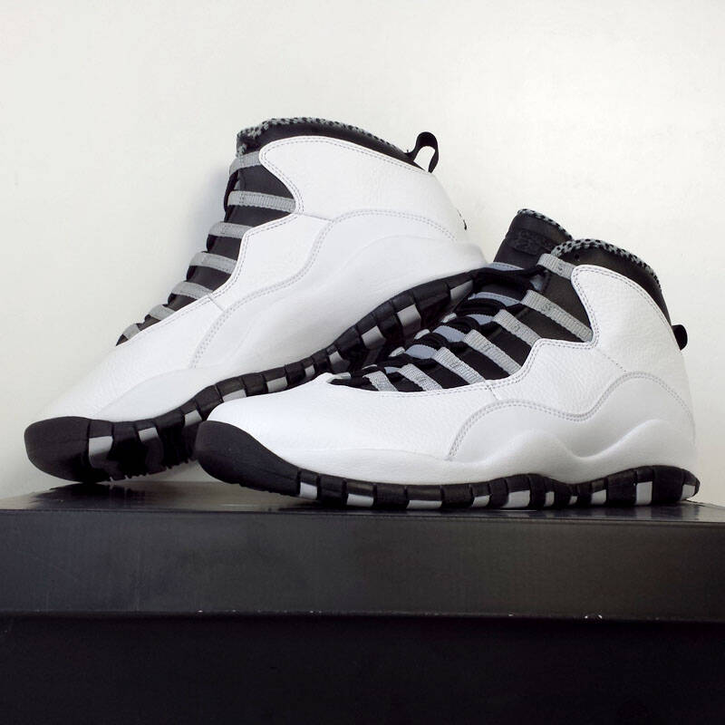 公司货 耐克乔丹 air jordan aj steel 乔10钢铁 310805-103 白色 41