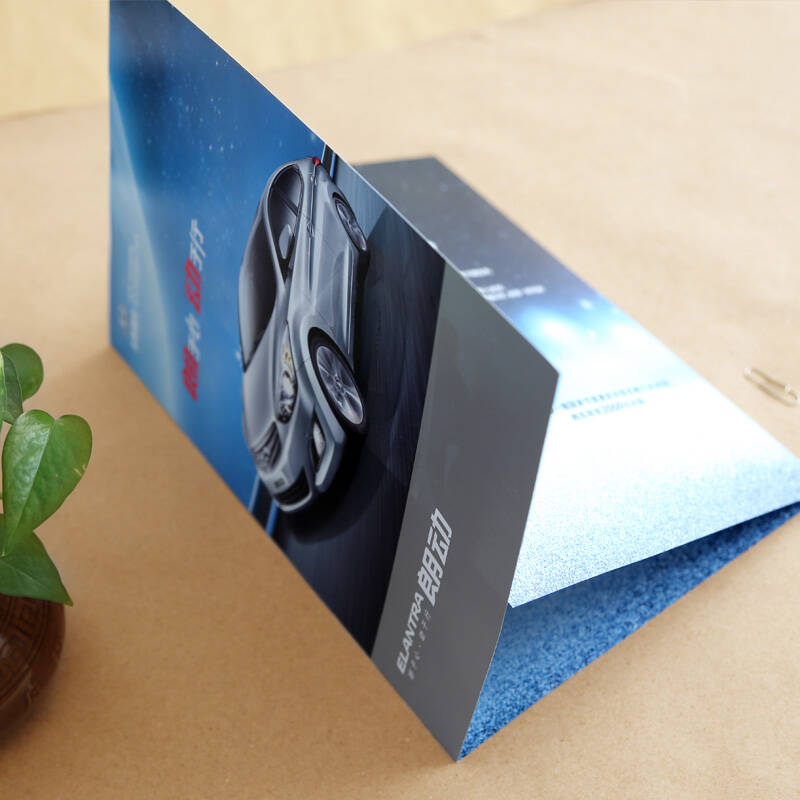 折页(包心折)250g光铜/亚光铜 规格:210x285mm 5000份