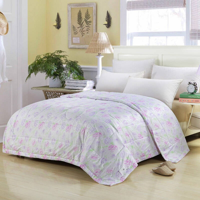 床品家纺 被子 印花单人夏凉被 150*200cm 自营