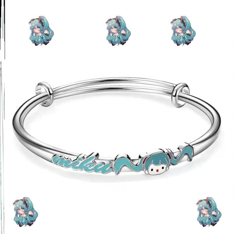 佰格森 初音未来周边手环 动漫周边初音未来手环二次元学生手镯学生